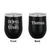 Personalized Drinks Well With Others Engraved Wine Tumbler - The ApronPlace