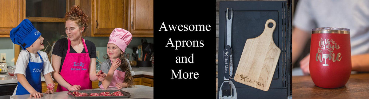 All Personalized Aprons and Products - The ApronPlace