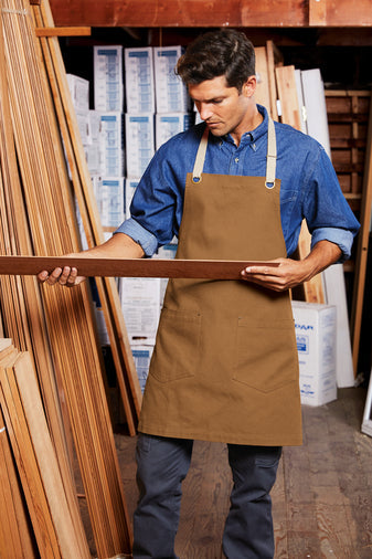 A815 Canvas Full Length Two Pocket Apron for Quote Request