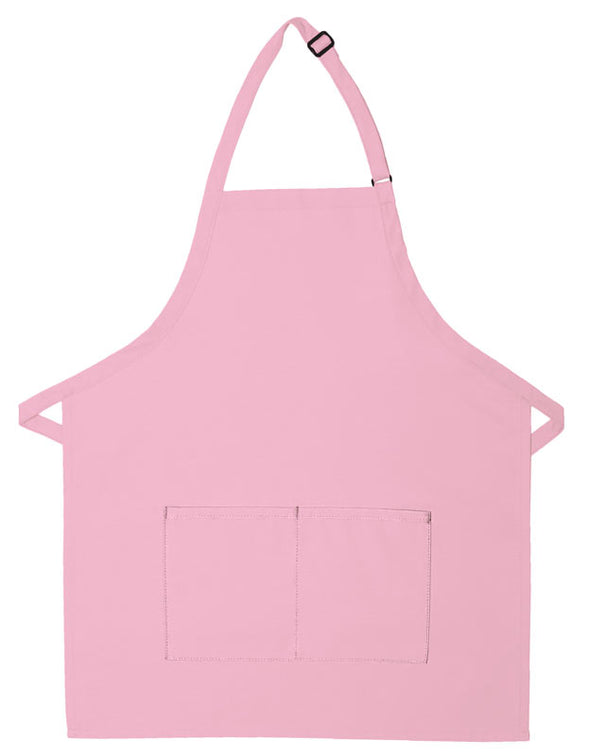 Adult 2-Pocket Bib Apron For Quote Request