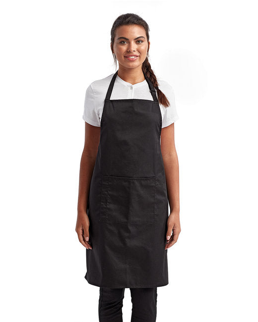 RP154 Unisex 'Colours' Recycled Bib Apron with Pocket