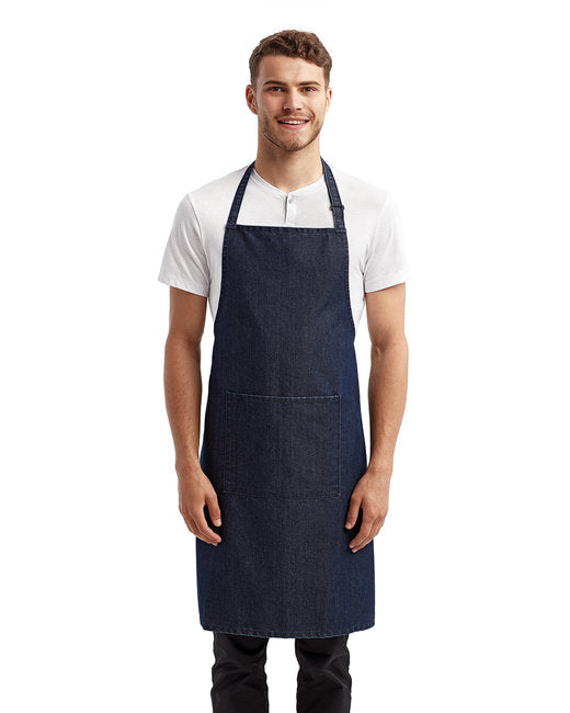 RP154 Unisex 'Colours' Recycled Bib Apron with Pocket