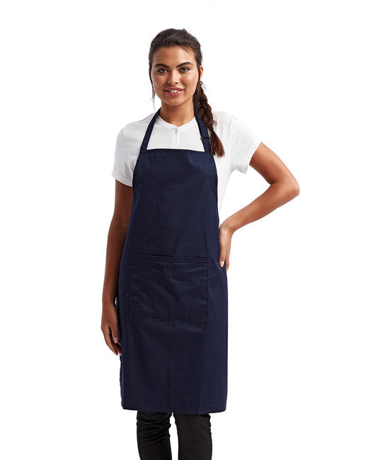 RP154 Unisex 'Colours' Recycled Bib Apron with Pocket For Quote Request