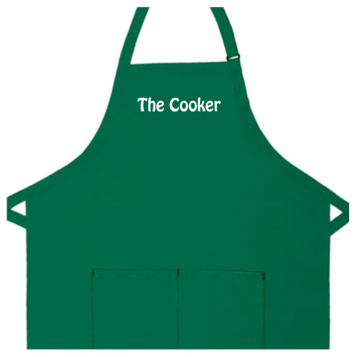 Personalized Apron Embroidered Name or Text
