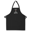 Personalized Apron Embroidered Turns Grills On Design Add a Name - The ApronPlace