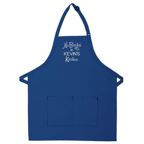 Personalized Apron Embroidered No Bitchin Design Add a Name - The ApronPlace