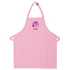 Personalized Apron Embroidered I Bake Because Design Add a Name - The ApronPlace