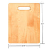 Laser Engraved Family Monogram 4 Cutting Board (Rectangle or Paddle Shaped Options) - The ApronPlace