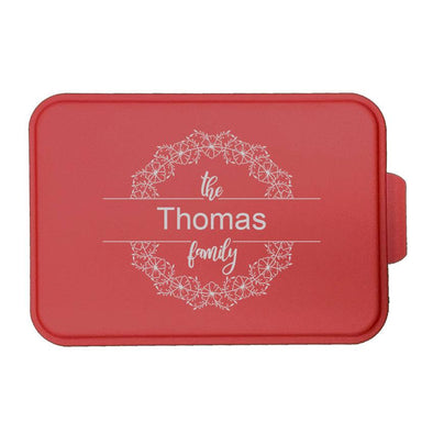 Personalized Family Name 06 Laser Engraved Cake Pan - The ApronPlace