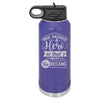 Personalized She Needed A Hero Laser Engraved Water Bottle - The ApronPlace