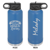 Personalized Sometimes You Win Laser Engraved Water Bottle - The ApronPlace