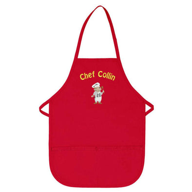 Embroidered Personalized Kids Chef Child Apron - The ApronPlace